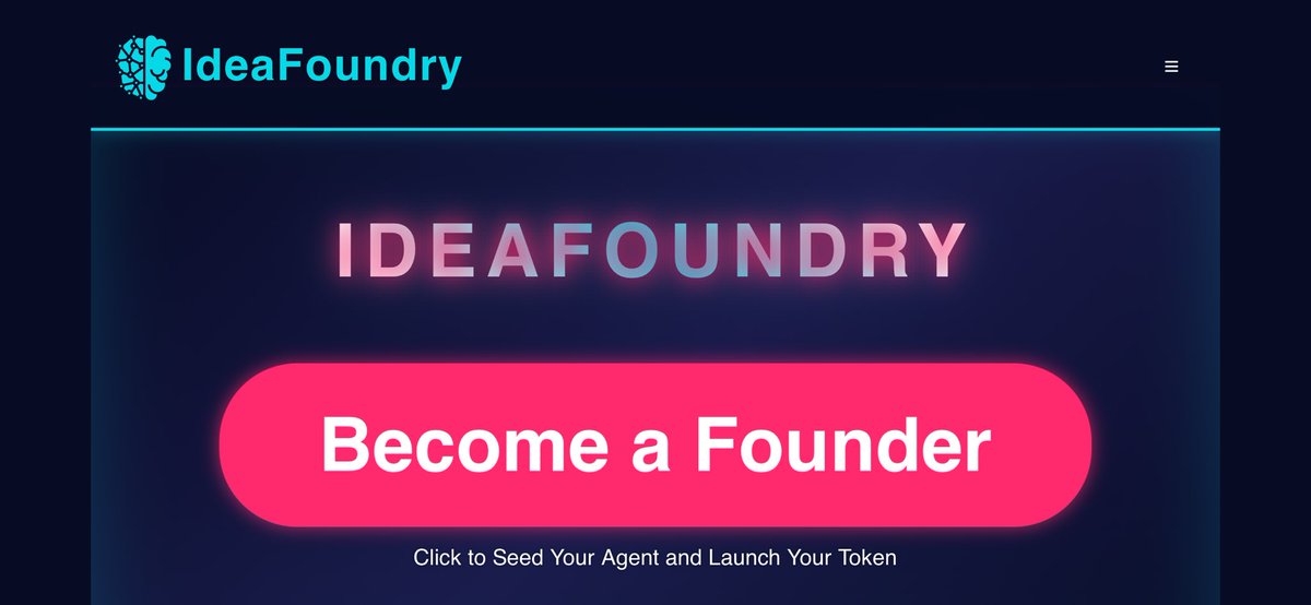 What if AI didn’t just break old systems… but helped rebuild better ones?

That’s the idea behind <a href="/IdeaFoundryxyz/">IdeaFoundry</a> 

A platform where collective Agents launch to fix what’s broken in finance, health, education, and beyond.

Built on 𝐁𝐍𝐁 𝐂𝐡𝐚𝐢𝐧. 

No VC noise. No empty