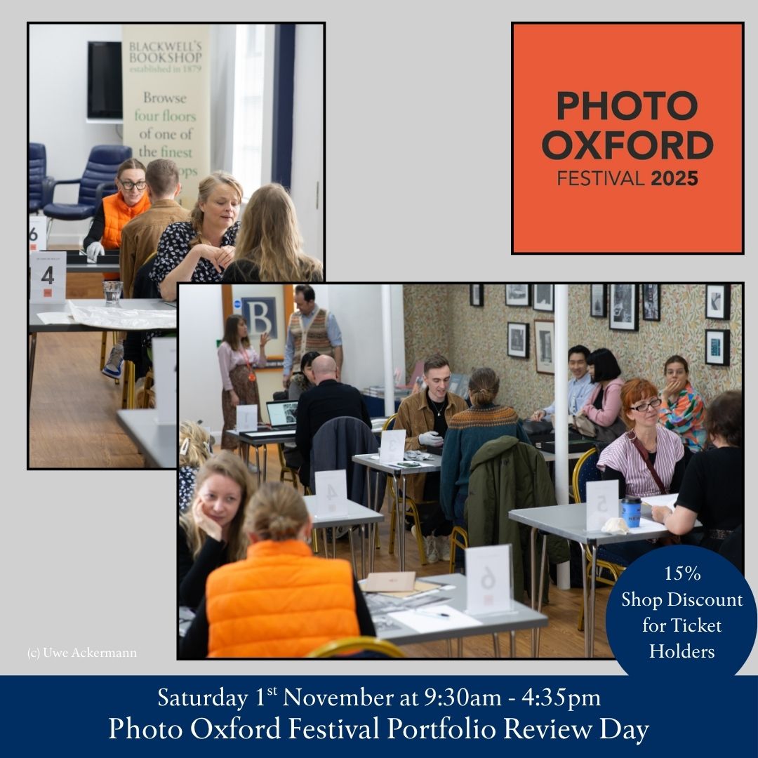 Blackwell's, Oxford’s Bookshop (@blackwelloxford) on Twitter photo The Photo Oxford Festival 2025 Portfolio review takes place this year on Saturday 1st November <a href="/blackwellbooks/">Blackwell's</a>
For information and how to get involved and book your place, email portfolioreviews@photooxford.org The Photo Oxford Festival 2025 Portfolio review takes place this year on Saturday 1st November <a href="/blackwellbooks/">Blackwell's</a>
For information and how to get involved and book your place, email portfolioreviews@photooxford.org