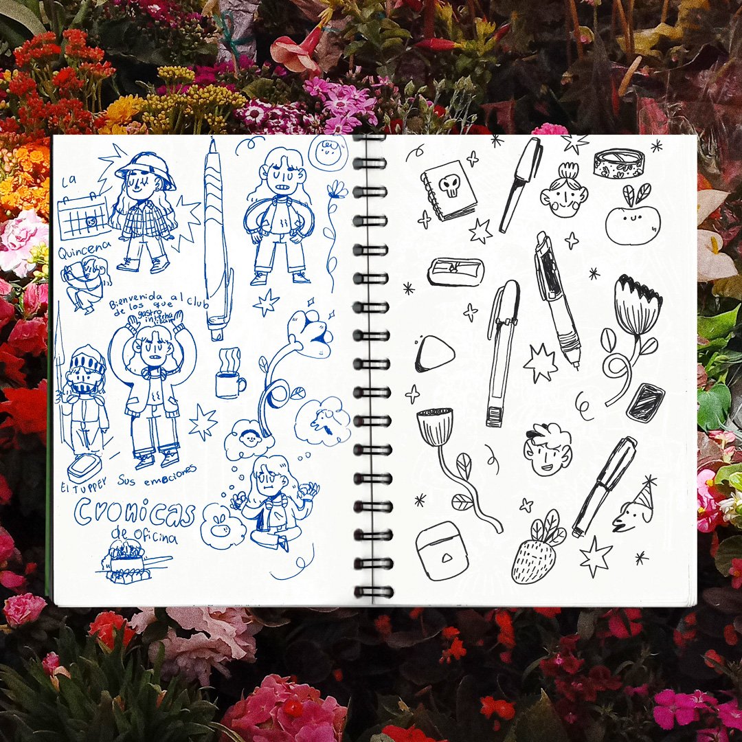 Amay_jpeg's tweet photo. Del sketchbook viejito (2022-2023) el precursor de muchas cosas que amo ⭐️ https://t.co/JzII3zfJPa
