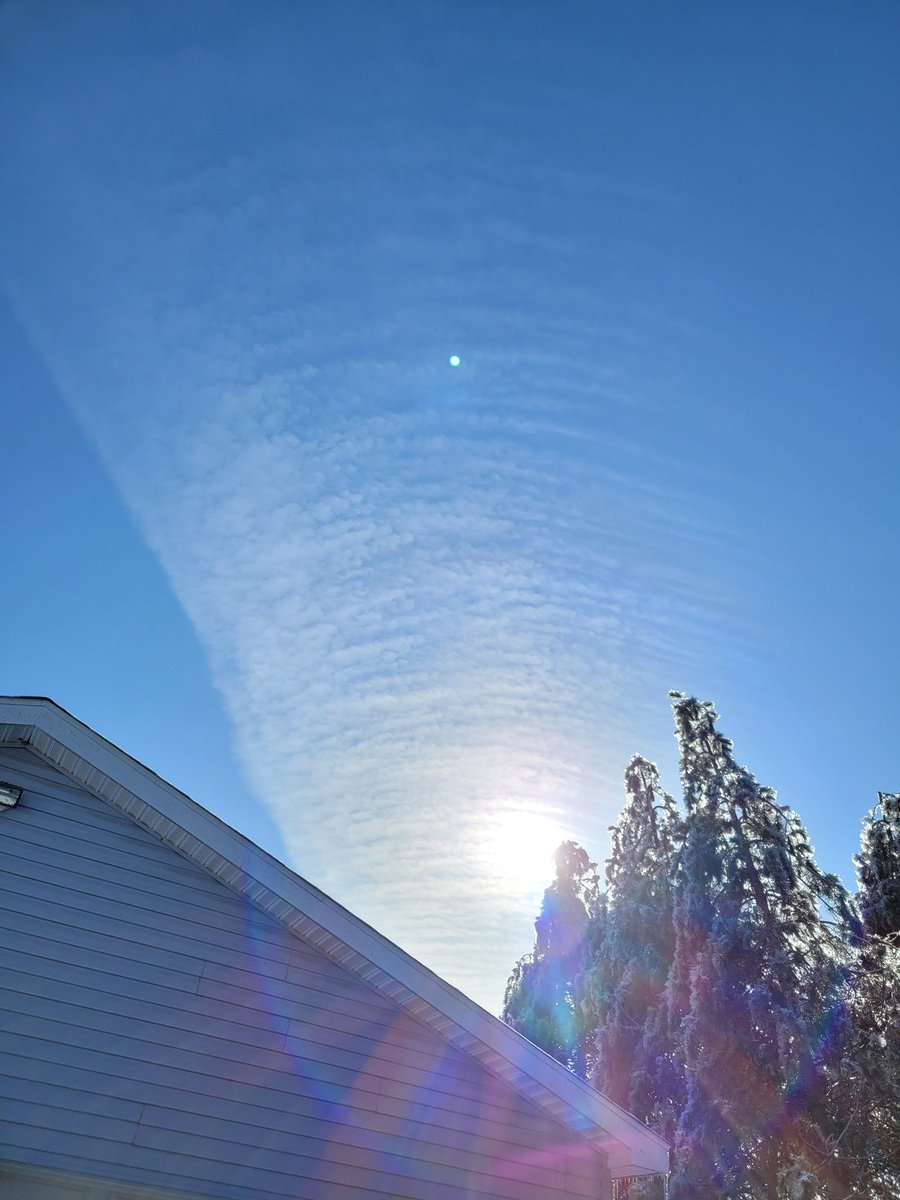 ChristoffJim's tweet image. Picture of the spray after Northern MI ice storm. Block the sun so ice cant melt .