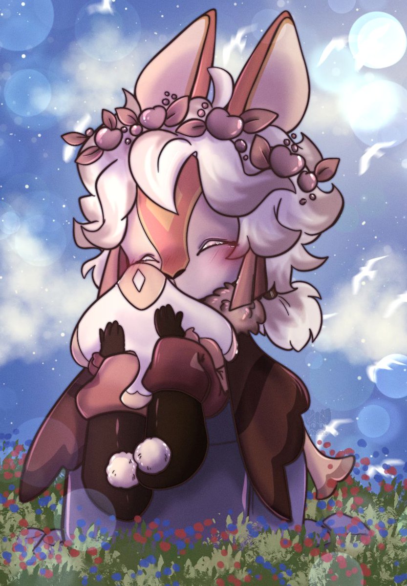 Viodino2's tweet image. [Artfight 2025⚔️]

Attack for cherry_doughnuts and friendly fire for mo-fox 💕

#Artist #Artfight2025 #artfightattack #artfight #artfightteamfossils #chibi #chibiart #art #artwork #digitalart #monkey #lmk #skychildrenofthelight #skycotl #manta