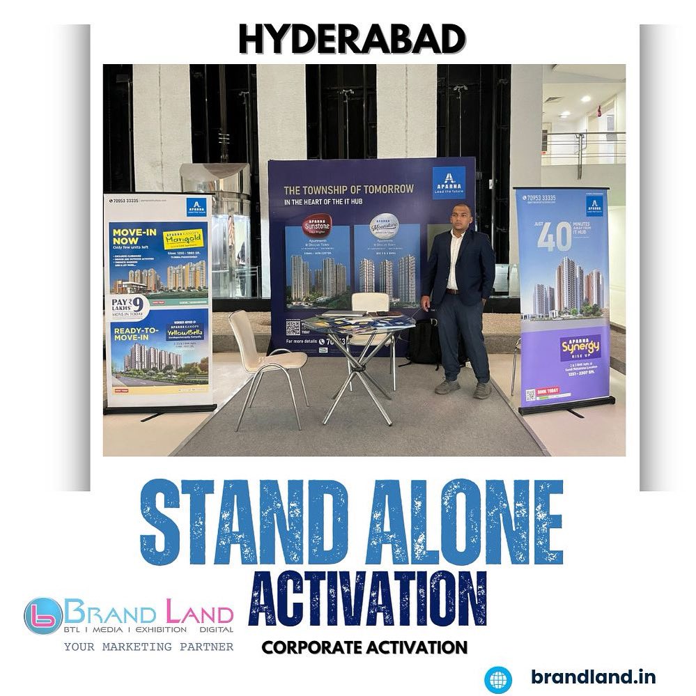 brandland_adv's tweet image. Hyderabad Activation 🎯

Client - Aparna Construction 
 our success of retaining client is a proof that our work is all about perfection

perfection in terms of ideation &amp;amp; execution 

#techpack 
#activation 
#promotion 
#bestinbtl 
#hyderabadagency 
#btlagency 
#hyderabad