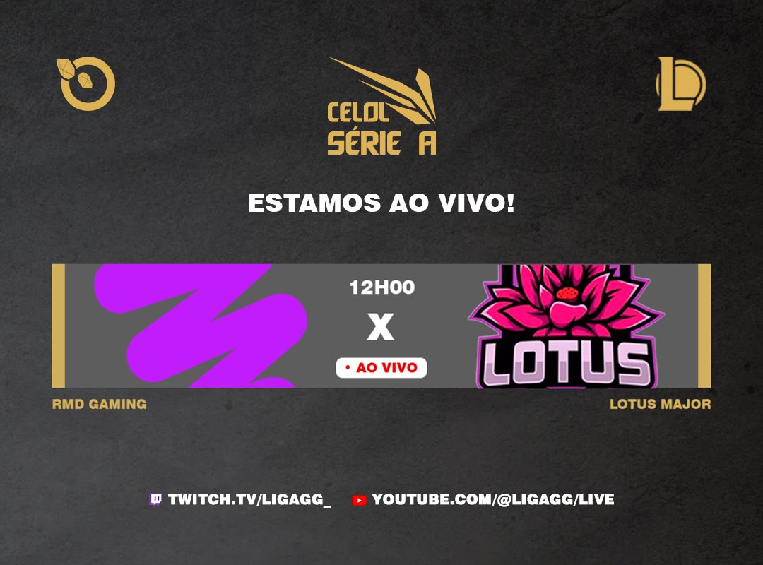 Liga GG (@ligagg_) on Twitter photo VAI COMEÇAR - A FINAL DA CHAVE INFERIOR!
<a href="/Alex_oKobra/">Alex o Kobra 🐍 | Eternizando Memórias</a> x <a href="/YunaaMei/">Yuna Mei</a>
<a href="/rmd_rise/">RMD Gaming</a> x <a href="/lotussagain/">Lotus E-Sports</a>
Preparem a pipoca e a coca gelada que hoje TEREMOS UM FINALISTA!
twitch.tv/ligagg_ VAI COMEÇAR - A FINAL DA CHAVE INFERIOR!
<a href="/Alex_oKobra/">Alex o Kobra 🐍 | Eternizando Memórias</a> x <a href="/YunaaMei/">Yuna Mei</a>
<a href="/rmd_rise/">RMD Gaming</a> x <a href="/lotussagain/">Lotus E-Sports</a>
Preparem a pipoca e a coca gelada que hoje TEREMOS UM FINALISTA!
twitch.tv/ligagg_