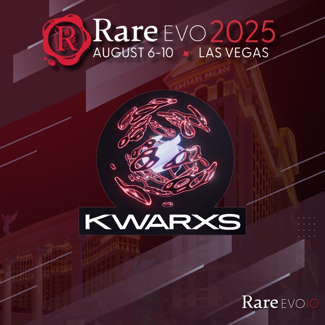 Please welcome <a href="/kwarxs/">KW₳RXS</a>  to the #RareEvo25 lineup.

Kwarxs is revolutionizing the way green energy projects are funded by tokenizing assets like solar power and zero-carbon fuels, while unlocking new ways to own, trade, and profit from the world’s most important sustainable assets