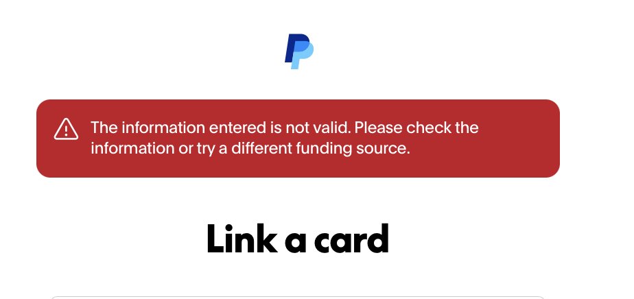 🚨BREAKING: 

- <a href="/bankofmaldives/">Bank of Maldives</a> has BLOCKED its debit cards from being used in <a href="/PayPal/">PayPal</a>

- Now you will NOT be able to add a new debit card to <a href="/PayPal/">PayPal</a>

- If you already added a debit card, <a href="/bankofmaldives/">Bank of Maldives</a> will BLOCK your <a href="/PayPal/">PayPal</a> transaction

Is this how this govt brings <a href="/PayPal/">PayPal</a>?