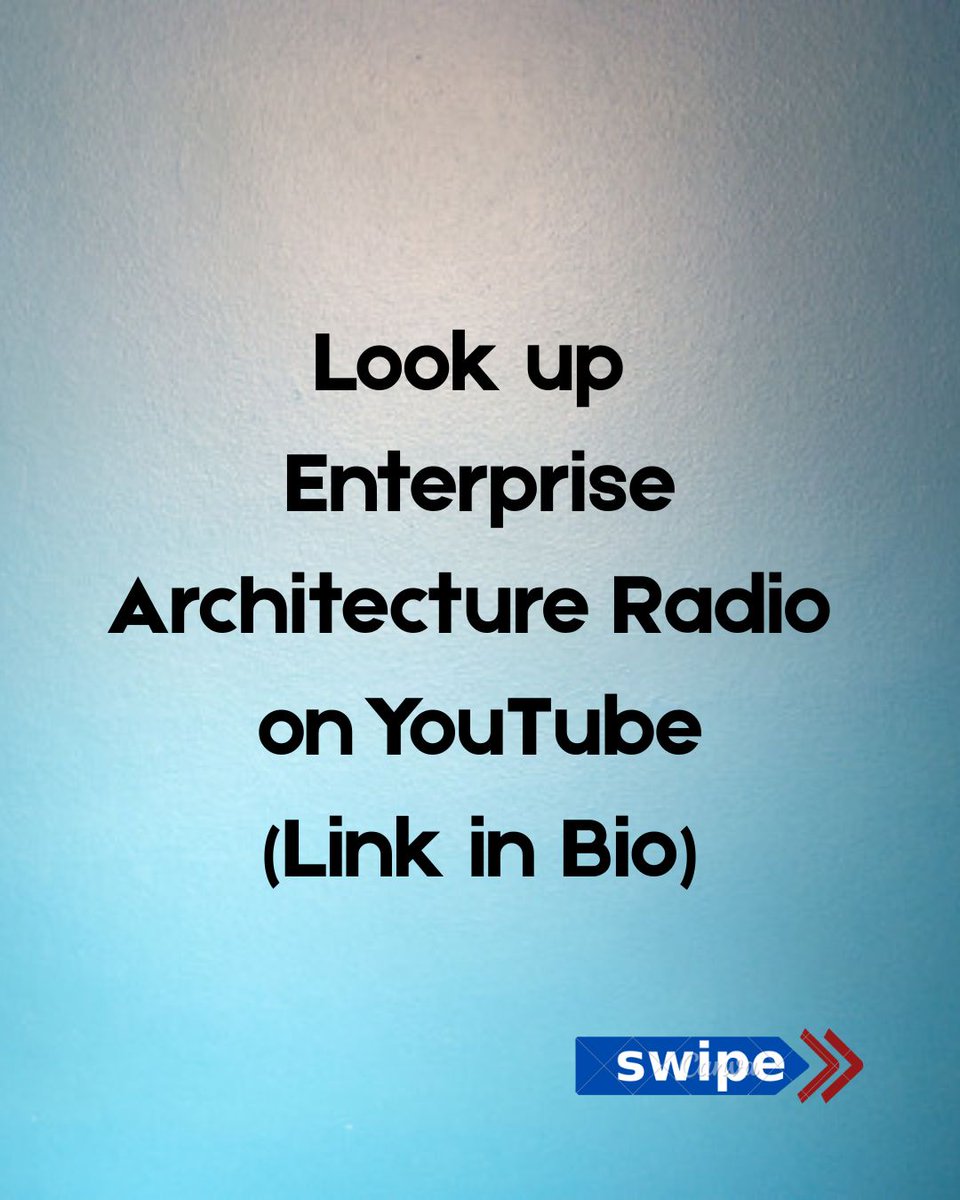 EntArchRadio's tweet image. Will Artificial Intelligence kill Enterprise Architecture? Architects? What’s the impact?
#Entarch #EnterpriseArchitecture #Technology #Innovation #ArtificialIntelligence #AI #MachineLearning #FutureOfWork
YouTube.com/@EnterpriseArc…