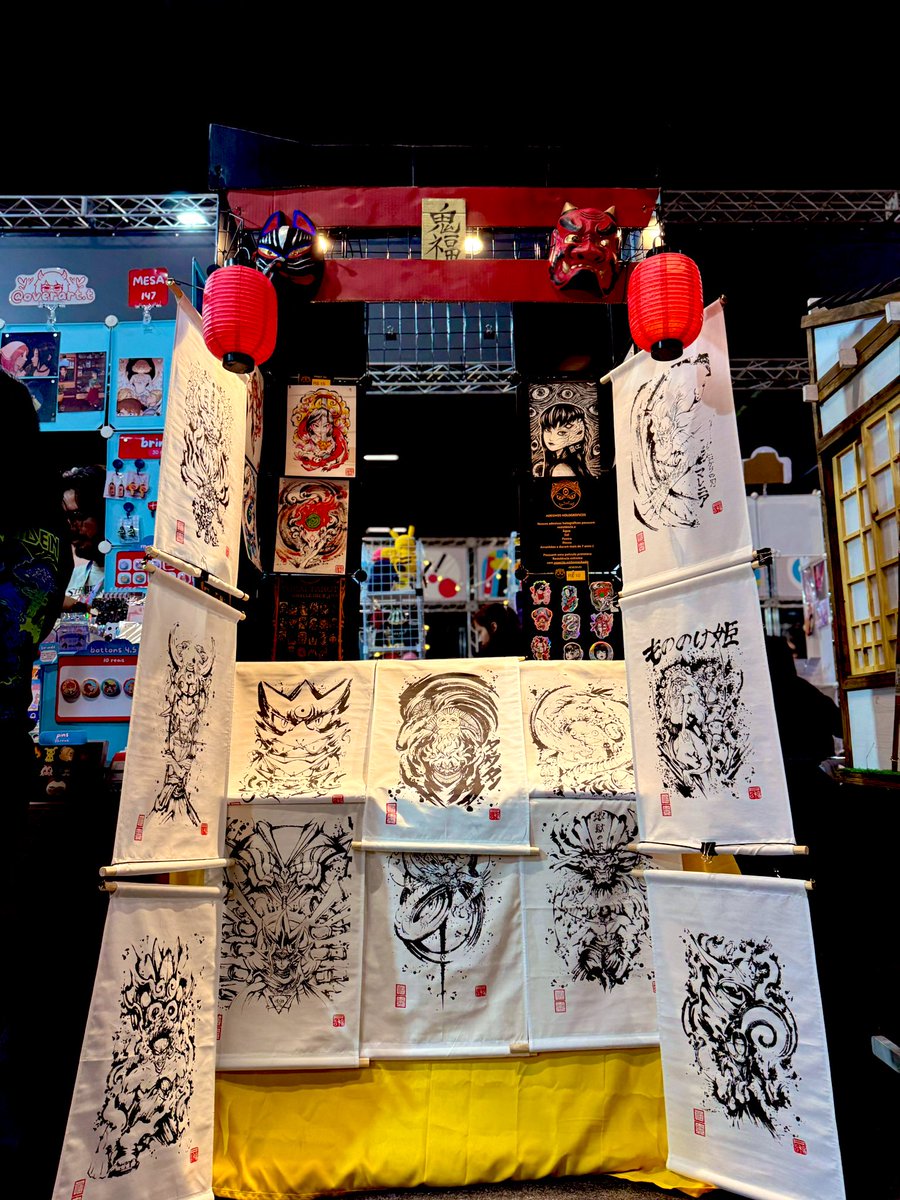 victorinafuko's tweet image. RYOIKI TENKAI!!! MESA 148 DO ARTIST'S ALLEY NO ANIME FRIENDS!!! 👹🙏