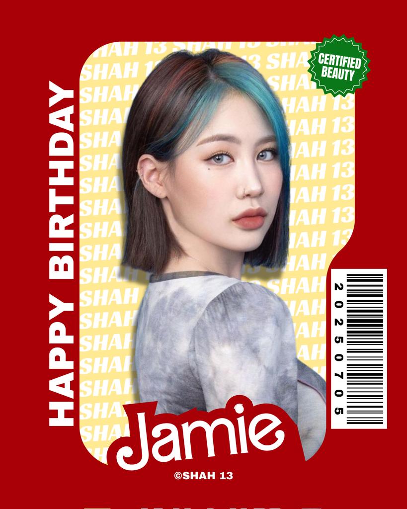 shah_13_'s tweet photo. [🥳] Happy Birthday to... 

> Jamie (Park Jimin) | Soloist
#HappyJamieDay #Jamie

> Kang Hyewon | Soloist
#Happy_Hyewon_Day 
#KangHyewon

> Liv (Kim Chaeyoung) | IRRIS
#HappyLivDay 
#IRRIS #Liv

> Jung Subin | B-OURS
#HappySubinDay
#BOURS #Subin https://t.co/IqisDXdpBw