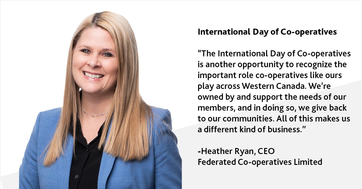 Today is International Day of Co-operatives! This year is also the International Year of Co-operatives, a celebration of how co-ops build a better world through shared values, democratic ownership and community impact. Learn more: bit.ly/4eF2DlY #CoopsDay #iyc2025