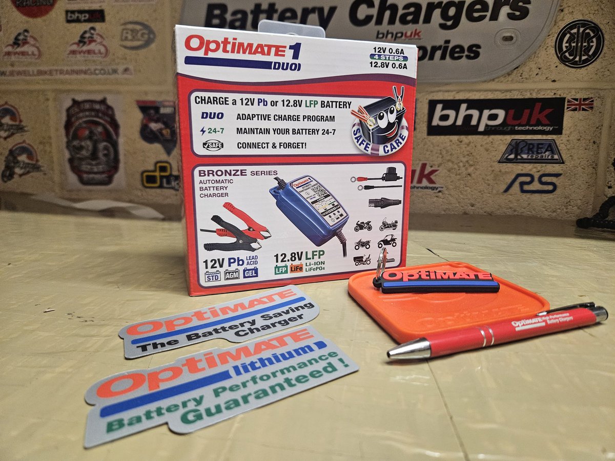 ProBike UK (@probikeuk) on Twitter photo ** Saturday competition time ** Simply follow <a href="/ProBikeUK/">ProBike UK</a>, like and RETWEET to be in with a chance of winning an OptiMate 1Duo charger ๐ Competition ends Sunday evening 06/07/25 - Winner will be chosen at random. You've got to be in it to win it. Good luck ๐งฐ ๐๐ป #ProBikeUK ** Saturday competition time ** Simply follow <a href="/ProBikeUK/">ProBike UK</a>, like and RETWEET to be in with a chance of winning an OptiMate 1Duo charger ๐ Competition ends Sunday evening 06/07/25 - Winner will be chosen at random. You've got to be in it to win it. Good luck ๐งฐ ๐๐ป #ProBikeUK