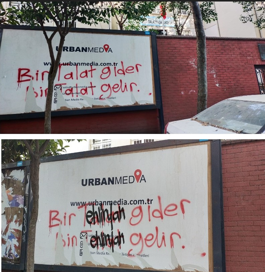 Şişlinin Ermeni mahallesinde bir avuç kalmış Ermeni cemaatini devamlı güvercin tedirginliği ile yaşatırsanız sonunda olacağı budur...