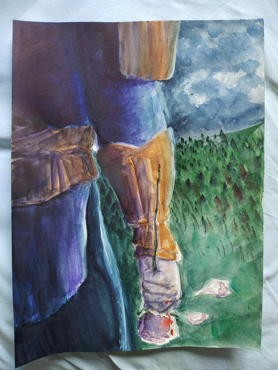 Working at the cover for a book by a friend of mine 🤭 Do you guess what kind of book it is? 😁