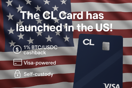 jamesbull_uk's tweet image. 🚨 The CL Card is now LIVE in the US! 🇺🇸
Still discovering it?
✅ 1% BTC or USDC cashback
✅ Visa-powered — spend anywhere
✅ Fully self-custodied crypto
Crypto is finally spendable 🔥
👉 Don’t sleep on this. #Baanx #CryptoLifeCard #SpendCrypto #BaanxAmbassador #CryptoRewards