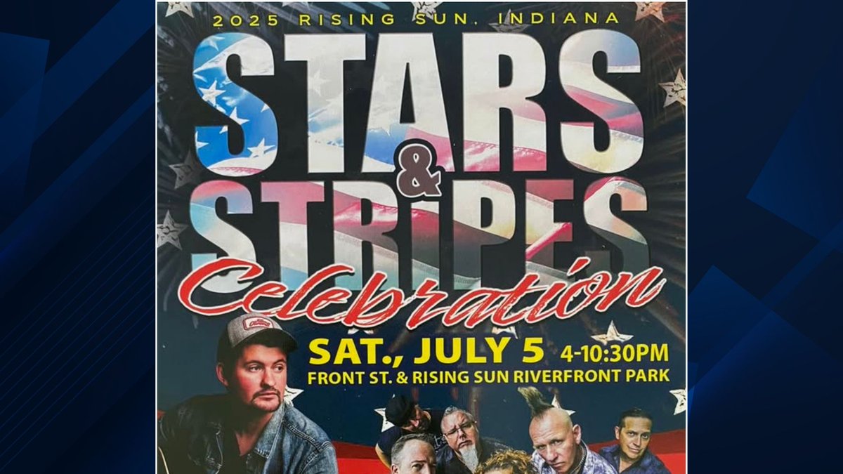 Rising Sun's Stars &amp; Stripes Celebration takes place tonight!

It will feature music, foam party, fireworks and more. Read here: 812noww.com/post/rising-su…
