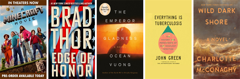 randall_library's tweet image. This week the Randall Library has nine new books and one new movie. New items include A Minecraft Movie. wowbrary.org/nu.aspx?p=692-…