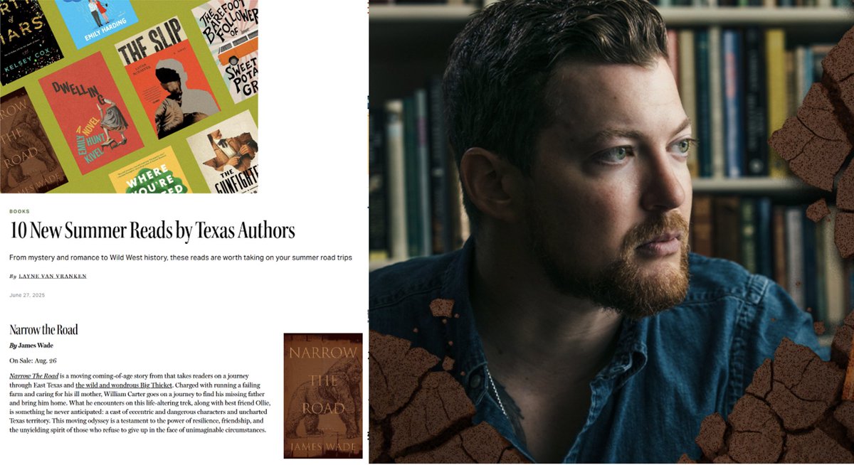 Blackstone Publishing (@blackstoneaudio) on Twitter photo "A testament to the power of resilience, friendship, & the unyielding spirit of those who refuse to give up in the face of unimaginable circumstances."— <a href="/TexasHighways/">Texas Highways Magazine</a>
A @GardenandGun pick #NARROWTHEROAD by #JamesWade (voiced by <a href="/rclark98/">Roger Clark</a>) is out 8/26!
blackstonepublishing.com/products/book-…? "A testament to the power of resilience, friendship, & the unyielding spirit of those who refuse to give up in the face of unimaginable circumstances."— <a href="/TexasHighways/">Texas Highways Magazine</a>
A @GardenandGun pick #NARROWTHEROAD by #JamesWade (voiced by <a href="/rclark98/">Roger Clark</a>) is out 8/26!
blackstonepublishing.com/products/book-…?
