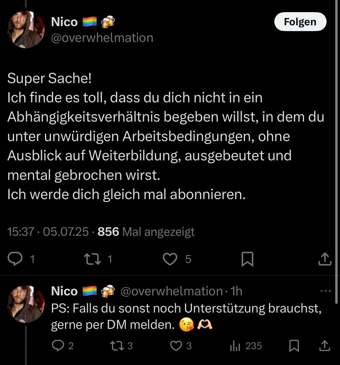 Wir leben in einer Gesellschaft