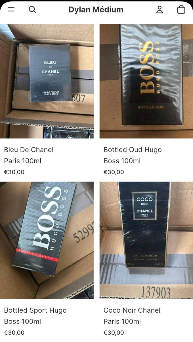 MissArleneZA's tweet image. Non mais #Dylanmedium vend moultes parfums 😱😱😱 et encore, il en manque!