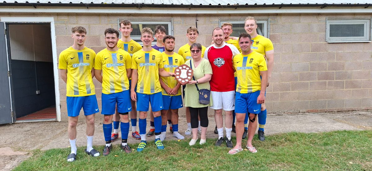 Winners for a great cause, great day thanks <a href="/LydbrookAth/">Lydbrook Athletic AFC</a>