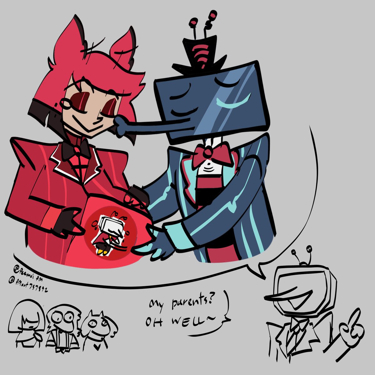 PMart757892's tweet image. Lol
#DELTARUNE #tenna #deltarunefanart #HazbinHotel #RadioStatic #alastorxvox #tennaDeltarune