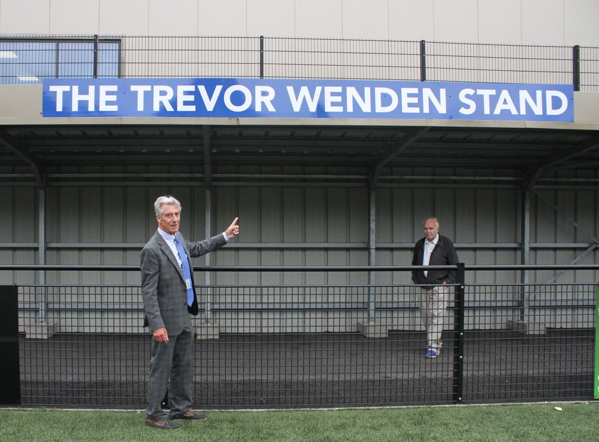 A fantastic day at Sheerwater FC as we proudly celebrated and honoured our very own club legend, Trevor Wenden, with the official opening of the Trevor Wenden Stand. 💙🏟️

It was a truly special occasion, marked by great memories, community spirit, and recognition of a man who