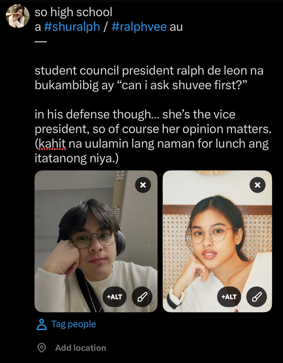 jjessicajjjung's tweet photo. since tapos na ang big night pwede ko na bang ilapag tong shuralph au na ‘to na from my drafts?

eme https://t.co/TDlnuu3NyY