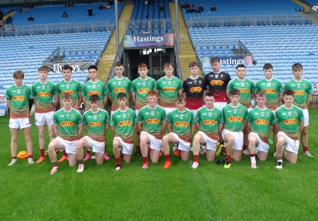 MayoGAA's tweet photo. Well done to the Mayo Green U16 team that had a good win against Armagh GAA in the Buncrana Cup today at Hastings Insurance MacHale Park.

Full Time Result 
Mayo 4-19
Armagh 0-10 https://t.co/H3iMWJKxoL