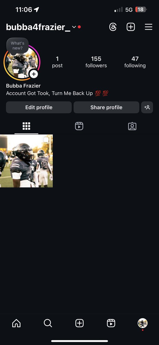 chris4frazier's tweet image. Old Instagram Account Got Took…Follow The New One!