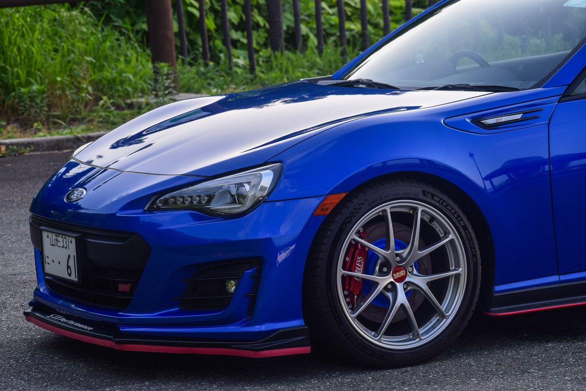 yuma_BRZ's tweet photo. 車検が終わり乗れる権利を貰えました！

そしてnewstyle
ブレーキ ENDLESS   6POTライト

カラーオプションのレッドアルマイトがかっこよすぎる件について https://t.co/B18xXdNuft