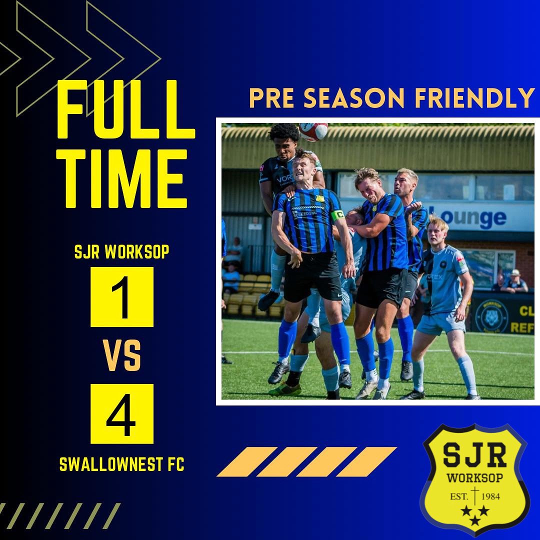 Swallownest 4 vs 1 SJR Worksop

Goal - Leon Larcombe Loftus 
💙🖤