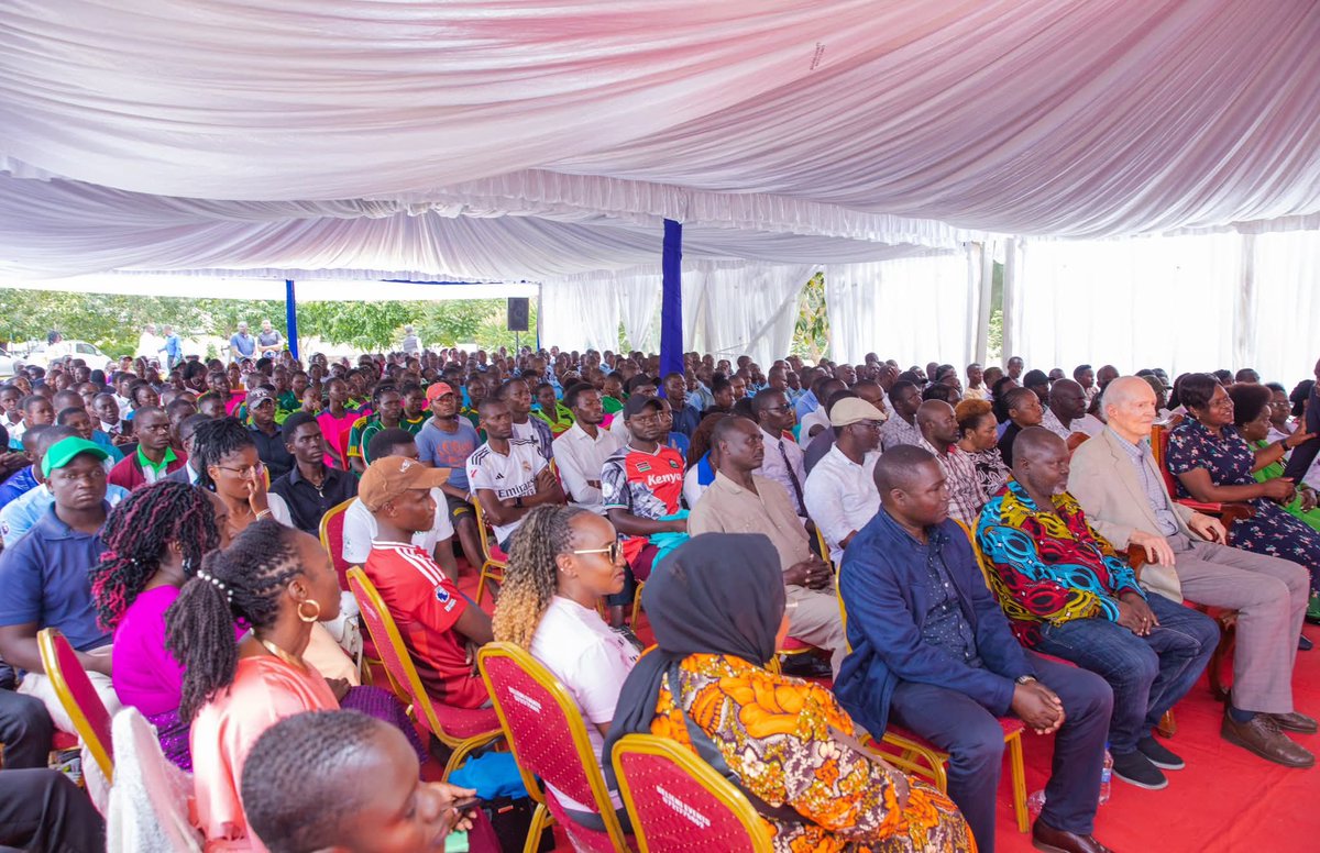 Today, we gathered with students at Tom Mboya University to commemorate the 56th anniversary of the death of visionary statesman Thomas Joseph Mboya.  

Suba North MP and National Assembly Minority Whip Hon. Millie Odhiambo and other leaders joined us in honouring Mboya’s