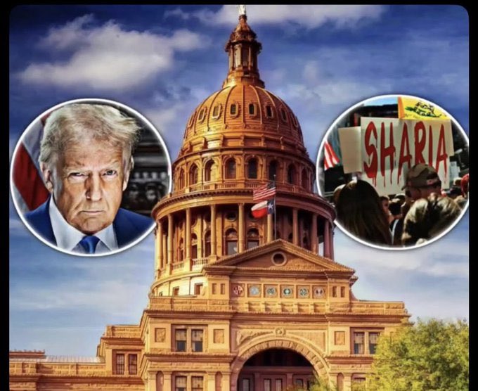 TulsiGabbardDNI's tweet image. BREAKING: Texas just became the first U.S. State to officially ban Sharia Law.