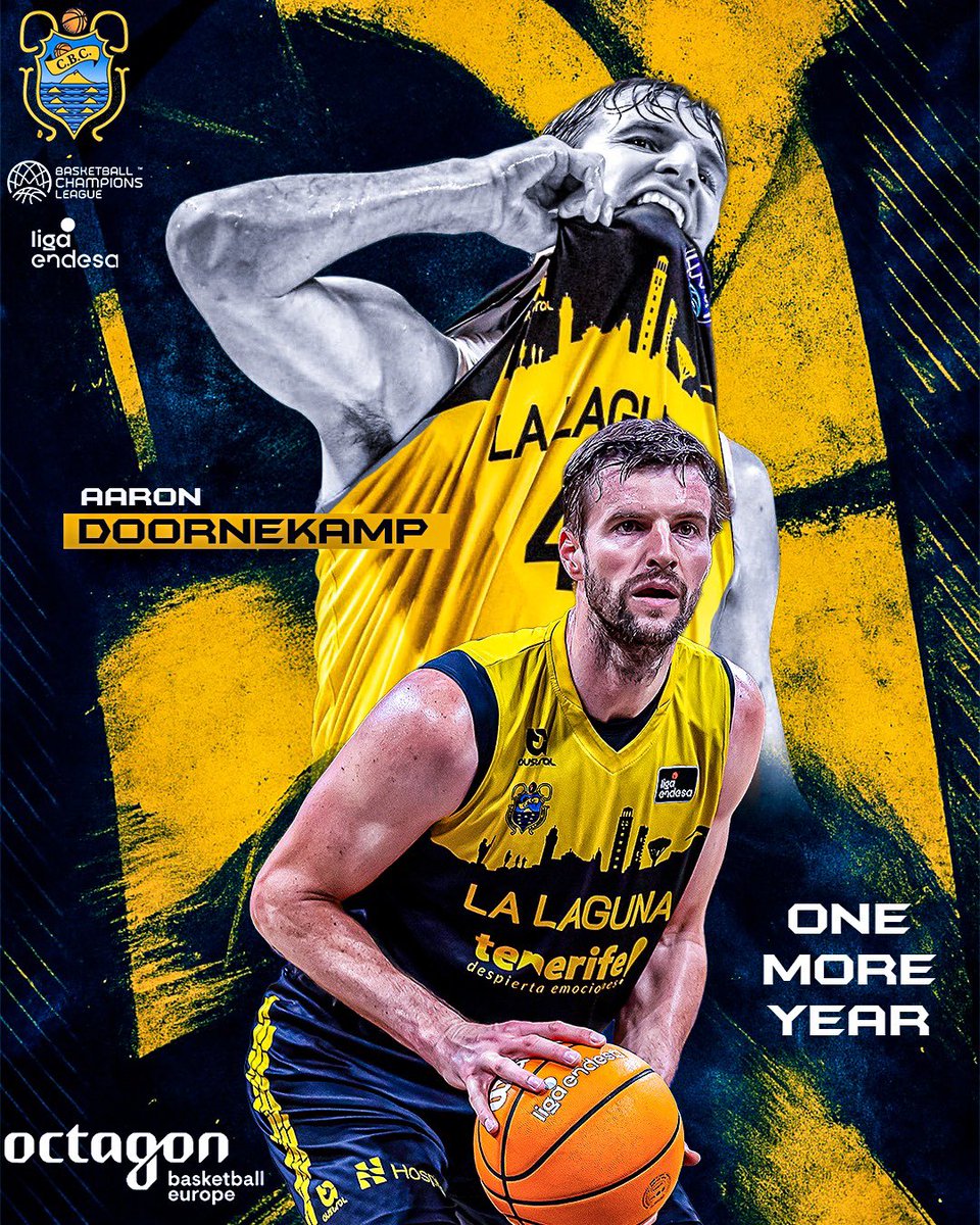David Carro Funes (@dcarrofairplay) on Twitter photo Here goes the ultimate warrior! One more year for Aaron Doornekamp at his home in <a href="/CB1939Canarias/">La Laguna Tenerife</a> where history is happening every season. Resilience, fight and tons of talent… The Canadian stone shines like a diamond. Where <a href="/OctagonBballEU/">Octagon Basketball Europe</a> happens! Here goes the ultimate warrior! One more year for Aaron Doornekamp at his home in <a href="/CB1939Canarias/">La Laguna Tenerife</a> where history is happening every season. Resilience, fight and tons of talent… The Canadian stone shines like a diamond. Where <a href="/OctagonBballEU/">Octagon Basketball Europe</a> happens!
