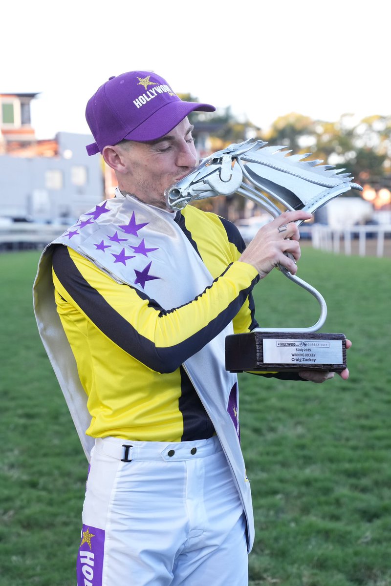 Shamela Hanley (@simmy_hanley) on Twitter photo The Real Prince trained by Dean Kannemeyer wins the 2025 <a href="/Hollywoodbets/">Hollywoodbets</a> Durban July under Craig Zackey #HDJ2025 The Real Prince trained by Dean Kannemeyer wins the 2025 <a href="/Hollywoodbets/">Hollywoodbets</a> Durban July under Craig Zackey #HDJ2025