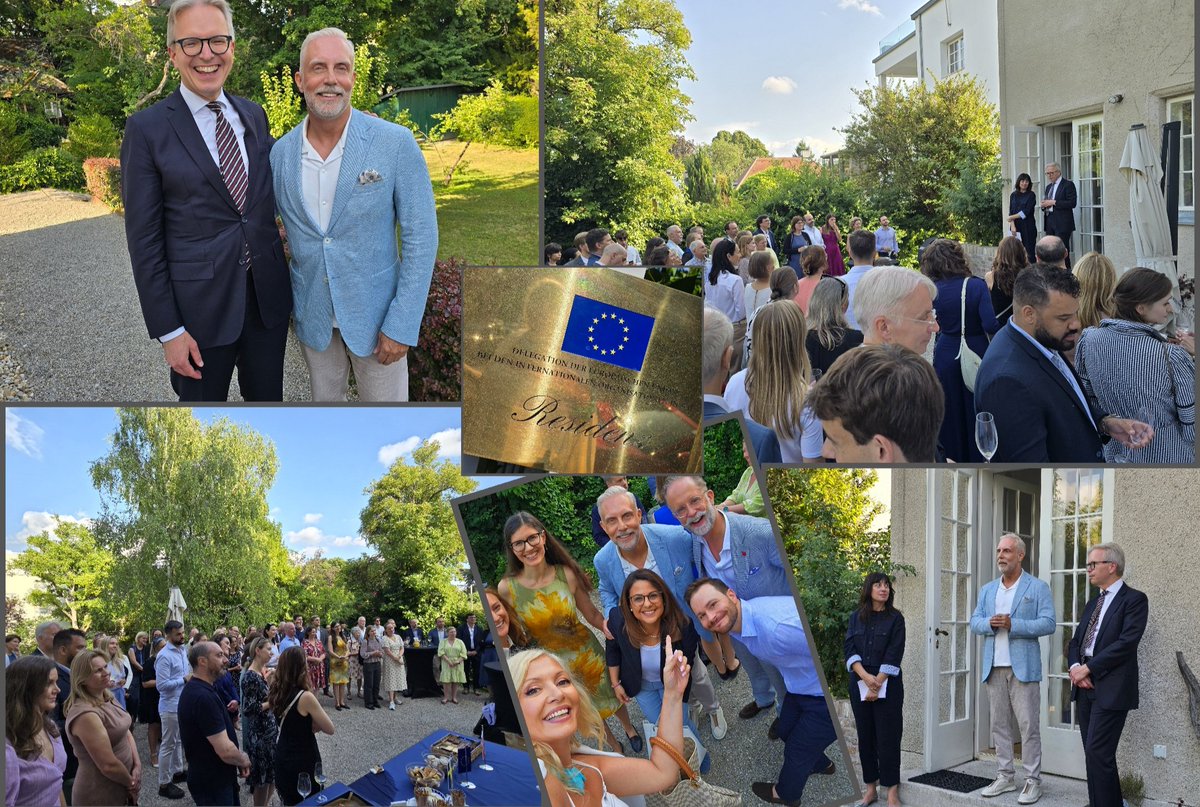 Diplomacy and Commerce Austria (@thedcaustria) on Twitter photo Farewell reception of the EU Delegation Press Attaché Alain Georges Matton
🔗➡️diplomacyandcommerce.at/die-verabschie…
<a href="/AlainMatton/">Alain Georges MATTON 🇪🇺</a> <a href="/carlhallergard/">Carl Hallergard</a> Farewell reception of the EU Delegation Press Attaché Alain Georges Matton
🔗➡️diplomacyandcommerce.at/die-verabschie…
<a href="/AlainMatton/">Alain Georges MATTON 🇪🇺</a> <a href="/carlhallergard/">Carl Hallergard</a>
