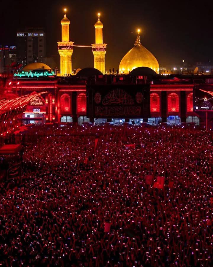 thejiafazal's tweet image. On Youm-e-Ashoora, we remember Imam Hussain (AS), who stood for truth, justice & faith🙌🏻❤️Karbala wasn’t about power, it was about principle❤️ Even if truth loses the battle, it wins the war🚩 Never stay silent against injustice🚩🖤
#شب_عاشور