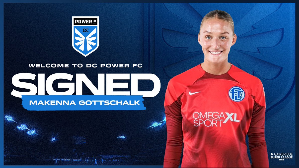 DCPowerFC's tweet image. Welcome to the District, Makenna! #OneDistrictOnePower
Read more ➡️ dcpowerfootballclub.com/news/2025/07/0…