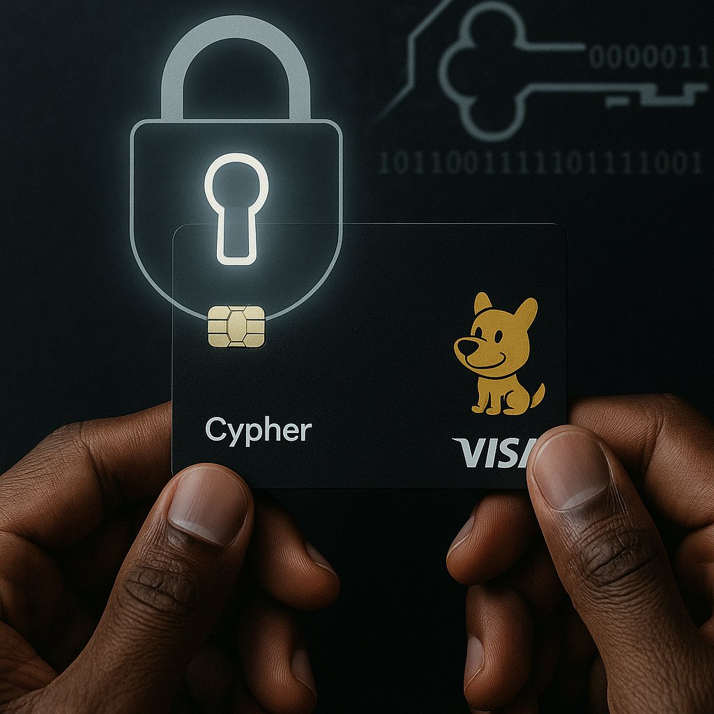 TheBitcoinRaja.base.eth 👿 (@thebitcoinraja) on Twitter photo For the crypto geeks 🛠️:
<a href="/Cypher_HQ_/">Cypher - Crypto Card 💳</a> Card is non-custodial, meaning you maintain full control of your private keys and assets.
🚫 No middlemen
🚫 No custody risk
✅ Pure on-chain power in a sleek card.
Spend smarter, safer, more freedom.
👉 Join the movement: For the crypto geeks 🛠️:
<a href="/Cypher_HQ_/">Cypher - Crypto Card 💳</a> Card is non-custodial, meaning you maintain full control of your private keys and assets.
🚫 No middlemen
🚫 No custody risk
✅ Pure on-chain power in a sleek card.
Spend smarter, safer, more freedom.
👉 Join the movement: