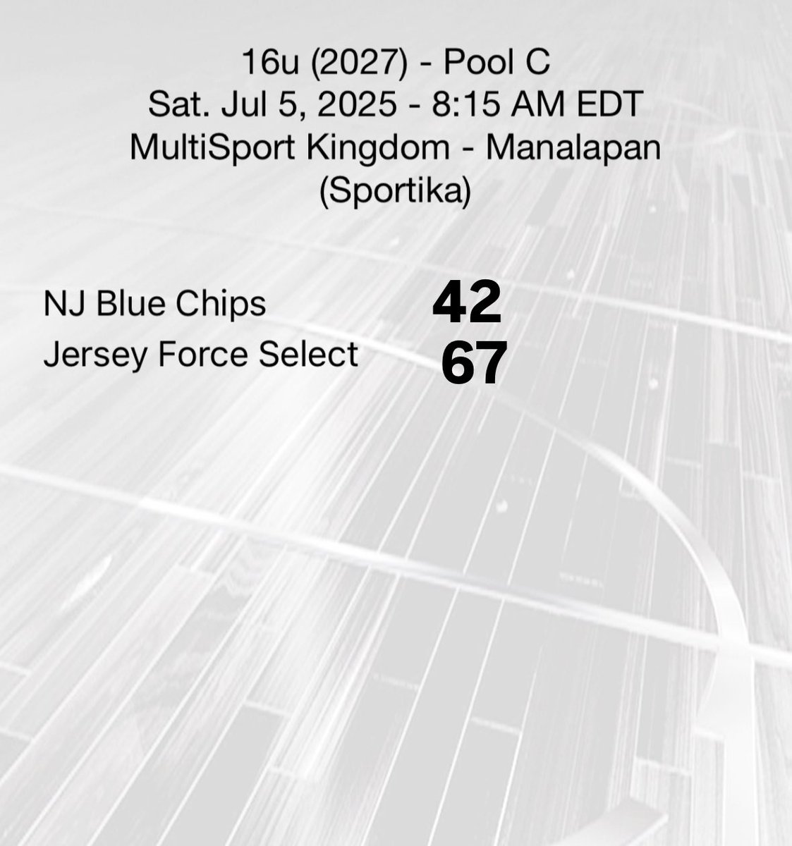 @jerseyforce_ (@jerseyforce_) on Twitter photo U16 Select (North) blows out NJ Blue Chips in Game 1 at the <a href="/madehoops/">MADE Hoops</a> East Summer Tune Up… the North were led by terrific backcourt play from <a href="/SeaVikingsBball/">Sea Vikings Basketball</a> c/o 2027 PG Nick Lee & c/o 2027 Bayonne HS PG <a href="/brooklyn2kal/">Brooklyn</a> #theforceway U16 Select (North) blows out NJ Blue Chips in Game 1 at the <a href="/madehoops/">MADE Hoops</a> East Summer Tune Up… the North were led by terrific backcourt play from <a href="/SeaVikingsBball/">Sea Vikings Basketball</a> c/o 2027 PG Nick Lee & c/o 2027 Bayonne HS PG <a href="/brooklyn2kal/">Brooklyn</a> #theforceway