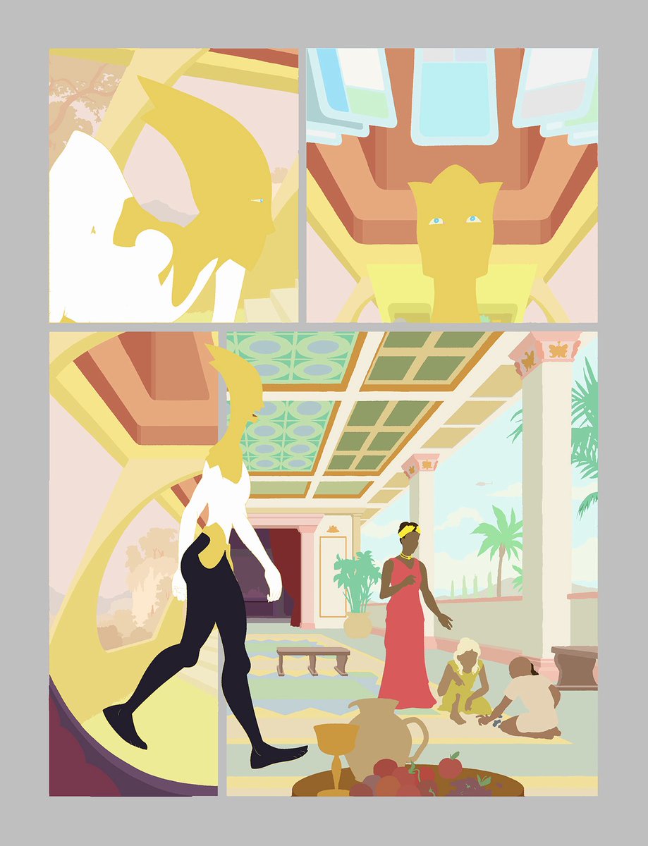 MalachiWard's tweet image. Color flats for an upcoming comic