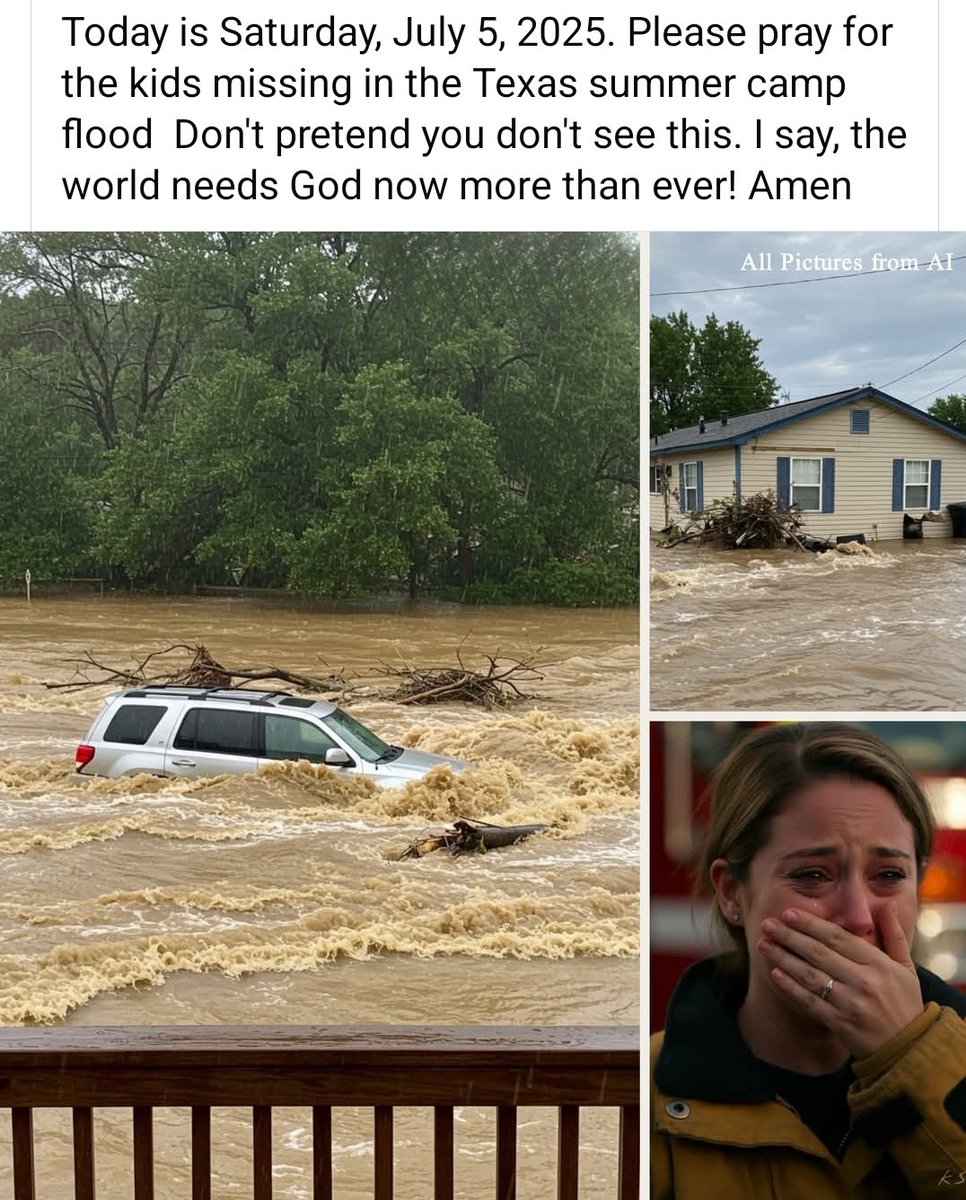 We need God.  We also need FEMA and a President who cares.  <a href="/realDonaldTrump/">Donald J. Trump</a>