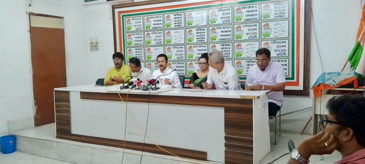 05/07/2025: Moments captured during today’s press conference at Bidhan Bhawan. 

#LalbazarChalo #10thJuly #BengalDeservesBetter
