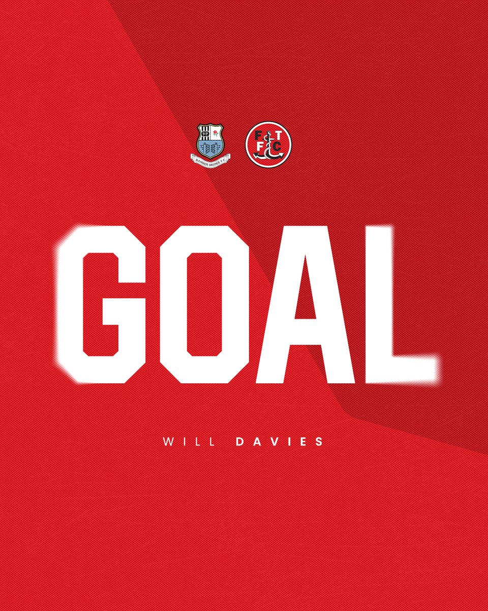 64’ | Will Davies gets his first in Fleetwood colours! 👏

⚪️ (0-3) 🔴