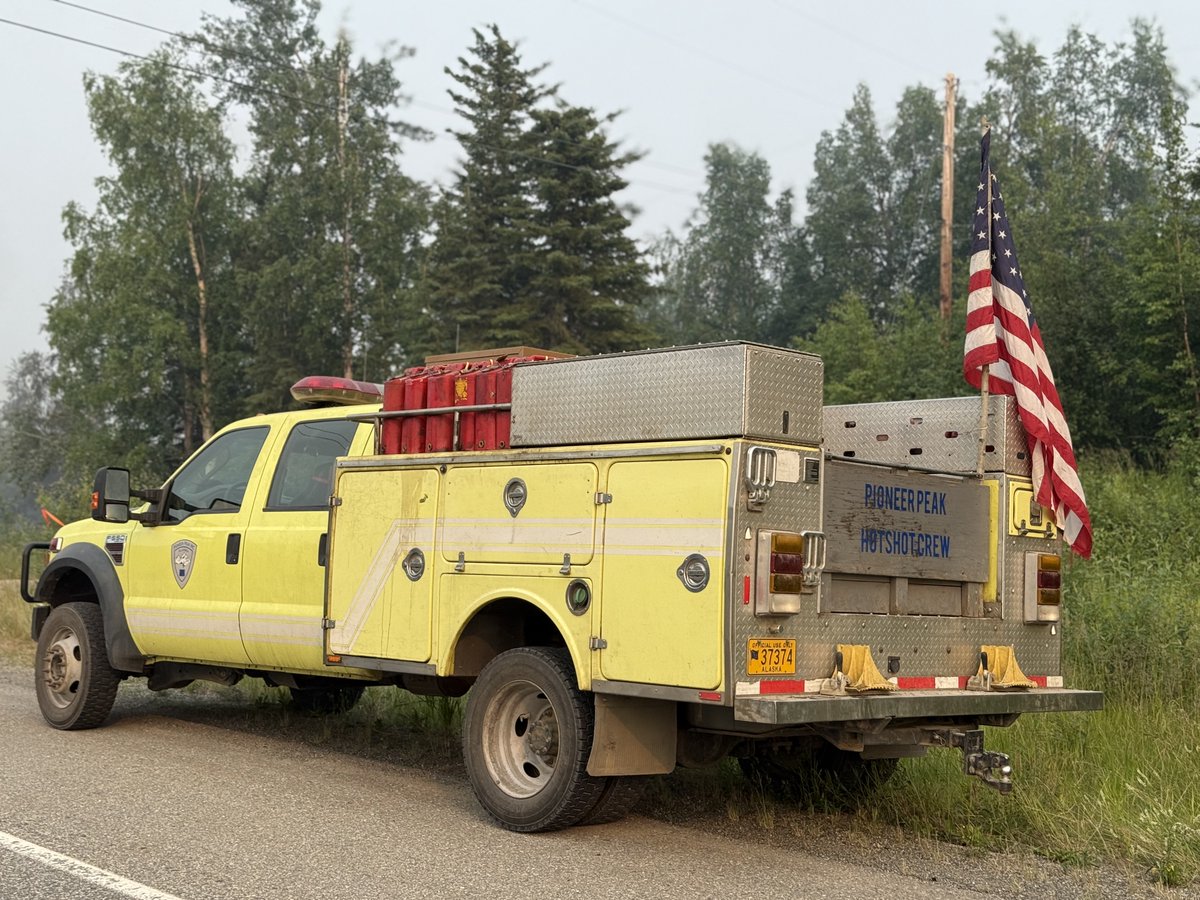 🔥 Wildfire Roundup, Alaska DOF 07.05.25 🔥

Red Flag conditions contributed to increased fire activity across the state. Several new starts were located and suppressed.  #2025AlaskaFireSeason 🔥For a full list of Alaska DOF Fires, visit bit.ly/AKWildfireRoun…