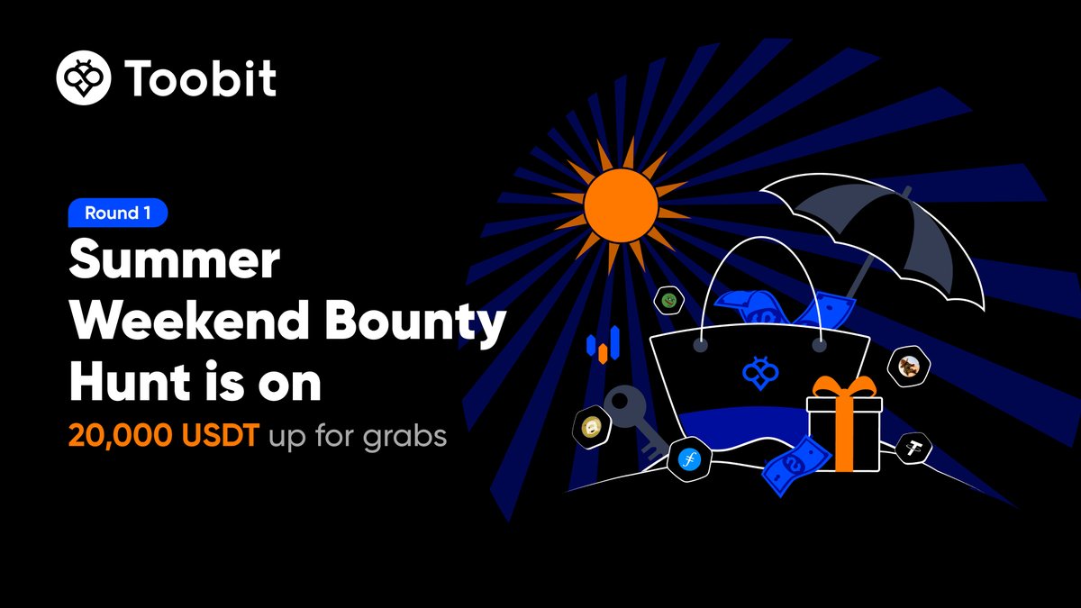 Toobit_official's tweet image. The weekend just got lit with 20,000 USDT up for grabs!
⏰ July 4–6 | All Toobiters welcome
Register on the event page & let’s get that bag 💼
🔗 toobit.com/activity/t/197
#WeekendBounty #ToobitTrading