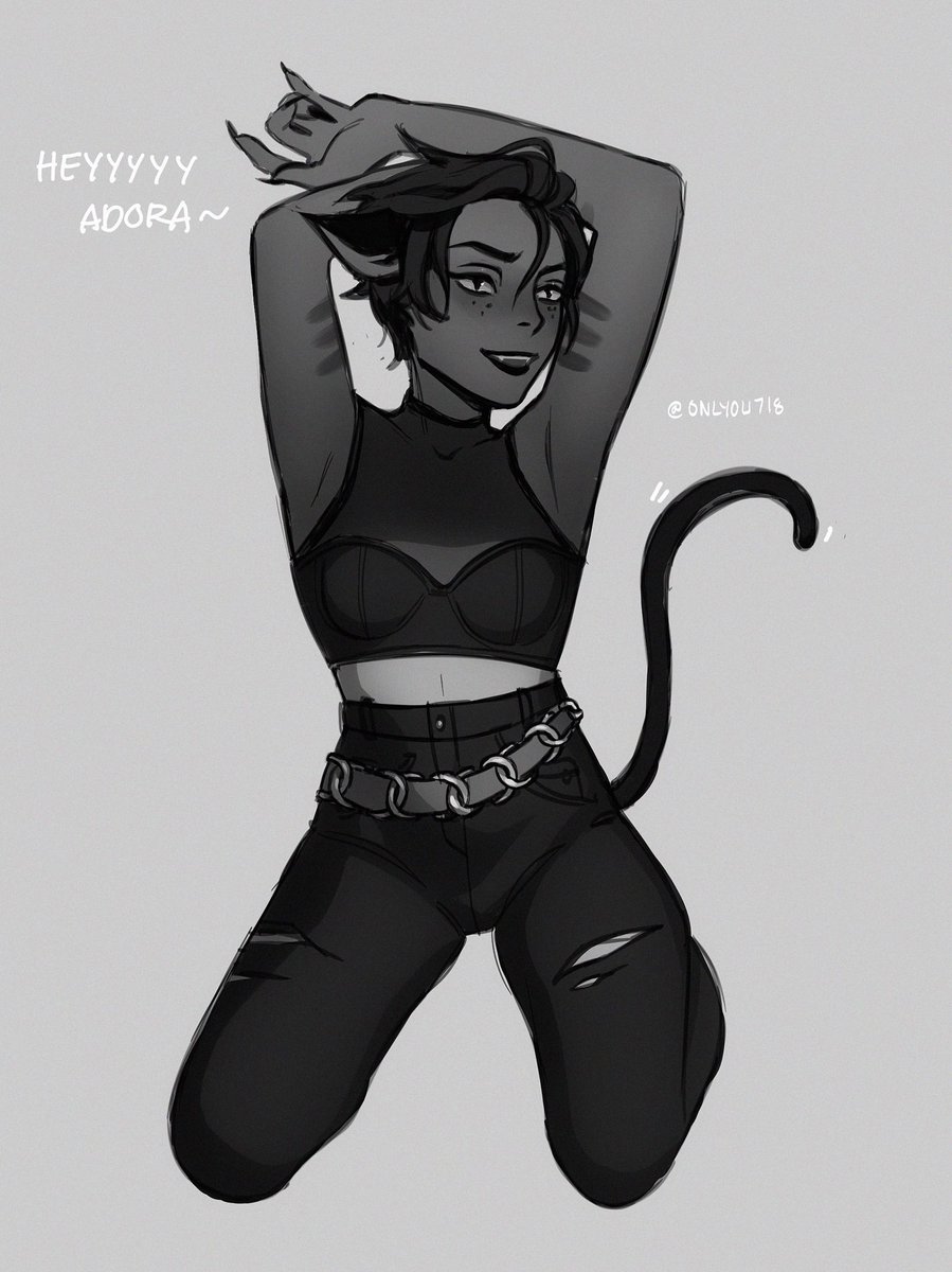 stermead9786's tweet image. *she points at the naked vi as she stood in her boots jeans and a coat her robotic arm twitched her eyes still having a pink tint* 

Your naked vi 

(Face claim for female Jesse below))