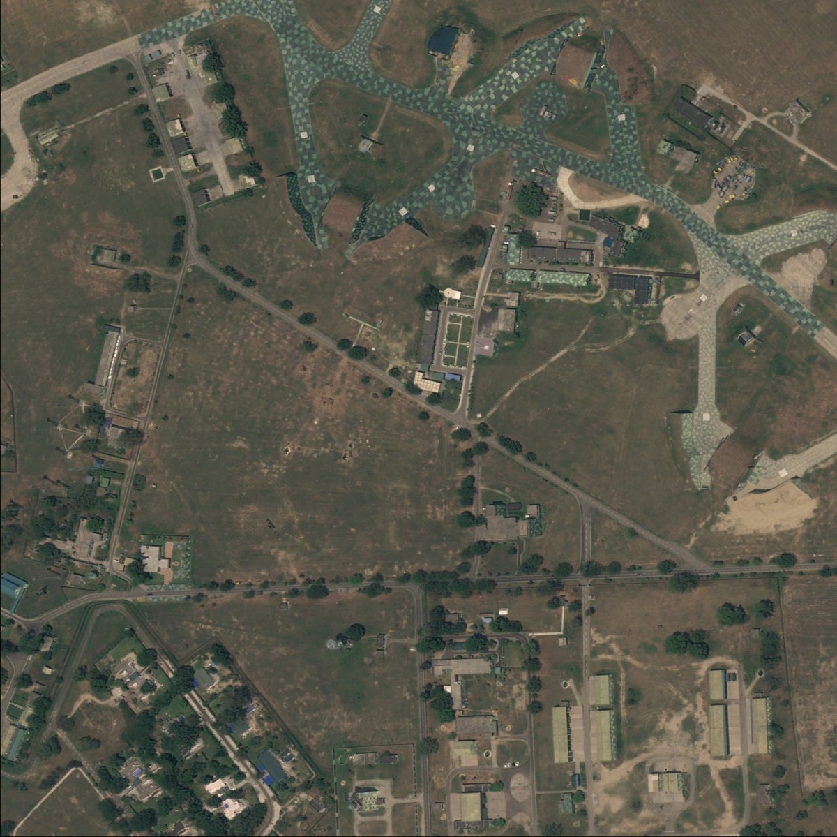 Here is a high resolution image of IAF Base in Adampur from May 10th which shows zero damage,  debris or burn marks or craters.
CM-400AKG failed to even reach the base.