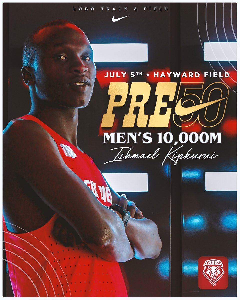 New Mexico XC/T&F (@unmloboxctf) on Twitter photo ๐ง๐ผ๐ฑ๐ฎ๐ ๐ถ๐ป ๐๐๐ด๐ฒ๐ป๐ฒ: Ishmael and Pamela return to Hayward Field for more competition against the world's best at the <a href="/nikepreclassic/">Nike Prefontaine Classic</a>!
๐โโ๏ธ 12:10 pm - Men's 10,000m
๐โโ๏ธ 3:07 pm - Women's Steeplechase
TUNE IN: preclassic.com/watch ๐ง๐ผ๐ฑ๐ฎ๐ ๐ถ๐ป ๐๐๐ด๐ฒ๐ป๐ฒ: Ishmael and Pamela return to Hayward Field for more competition against the world's best at the <a href="/nikepreclassic/">Nike Prefontaine Classic</a>!
๐โโ๏ธ 12:10 pm - Men's 10,000m
๐โโ๏ธ 3:07 pm - Women's Steeplechase
TUNE IN: preclassic.com/watch