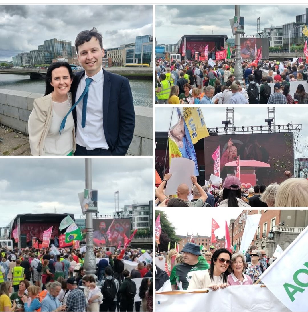 nic_iosa's tweet image. A leithéid de lá ag #RallyforLife
Great energy, great positivity, great speakers especially our own Aontú TD Paul Lawless!
Standing for the right to life & every right within, today & everyday.
#RightToLife #ProtectLife #Aontú