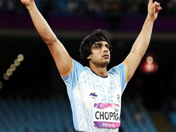 ANI's tweet photo. Neeraj Chopra (NC) Classic in Bengaluru: Ace javelin thrower Neeraj Chopra wins with the best throw of 86.18 metres.

(file pic) https://t.co/NtZtaqbA86